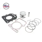 63,5 мм 15 мм Поршневой Комплект кольцо прокладка для Honda CG200 200CC watecooled Shineray ZongShen Lifan Taotao ATV Quad Kaya велосипед ямы