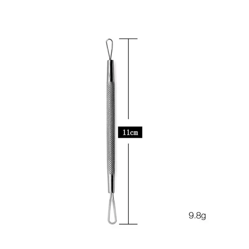 1 шт. игла для акне двухстороннее средство удаления черных точек из нержавеющей