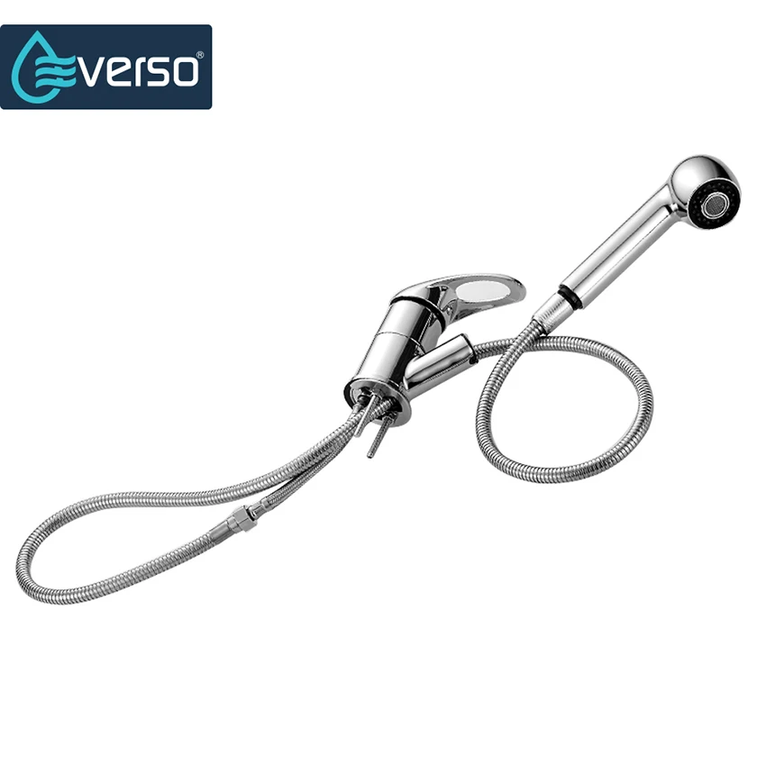 Матовый кухонный кран выдвижной с распылителем Torneira Cozinha раковина одной ручкой