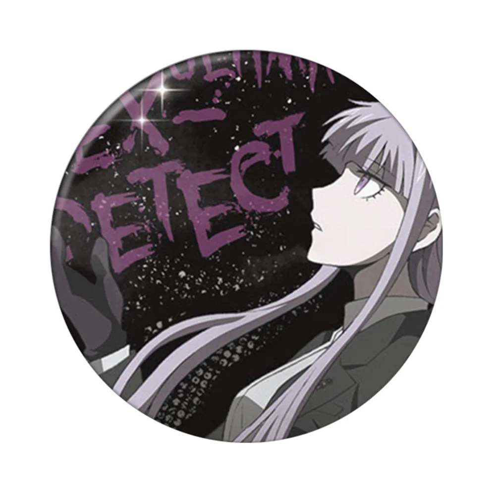 

Game !!Keychains Anime Danganronpa Badge Pins Brooch Costume Backpack Decor