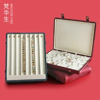 double breasted display box jewelry jewelry pendant ring bracelet storage look pallet jewelry gift box jewelry organizer