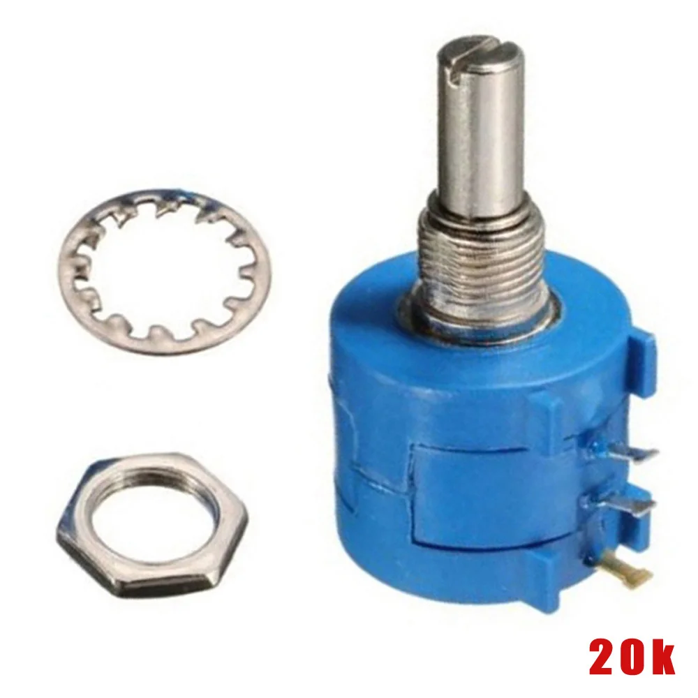 1 шт. Новый 10 потенциометр поворота 3590S проволочные переменные многоповоротные