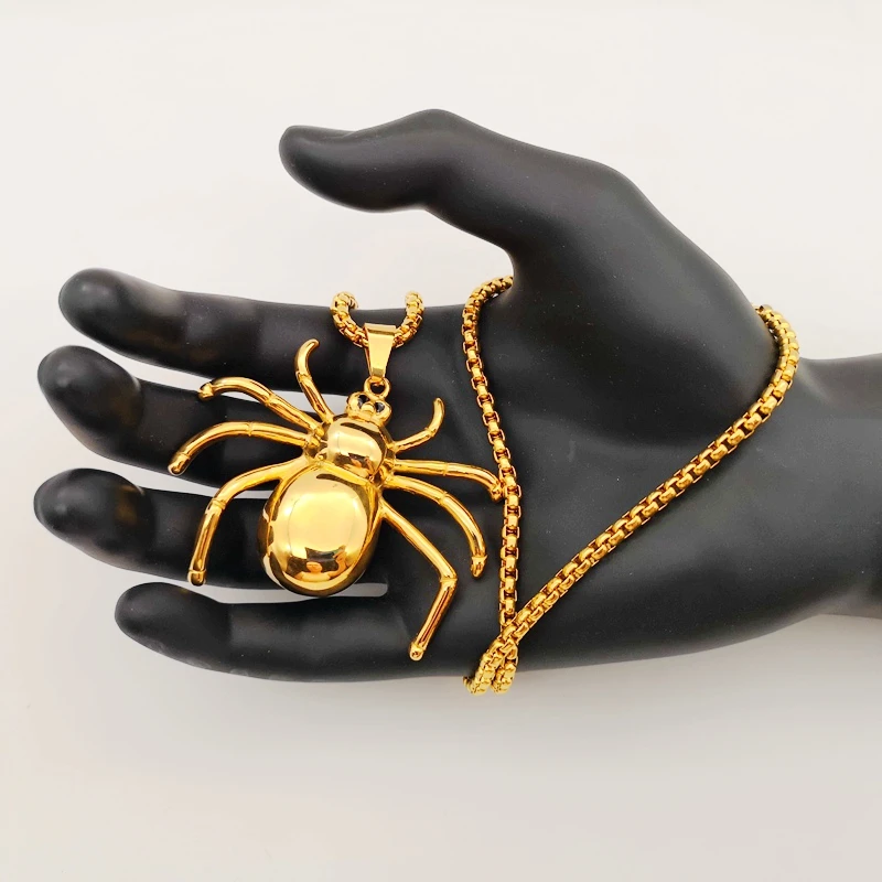 Кулон и ожерелье из нержавеющей стали 316L в стиле хип-хоп | Украшения аксессуары