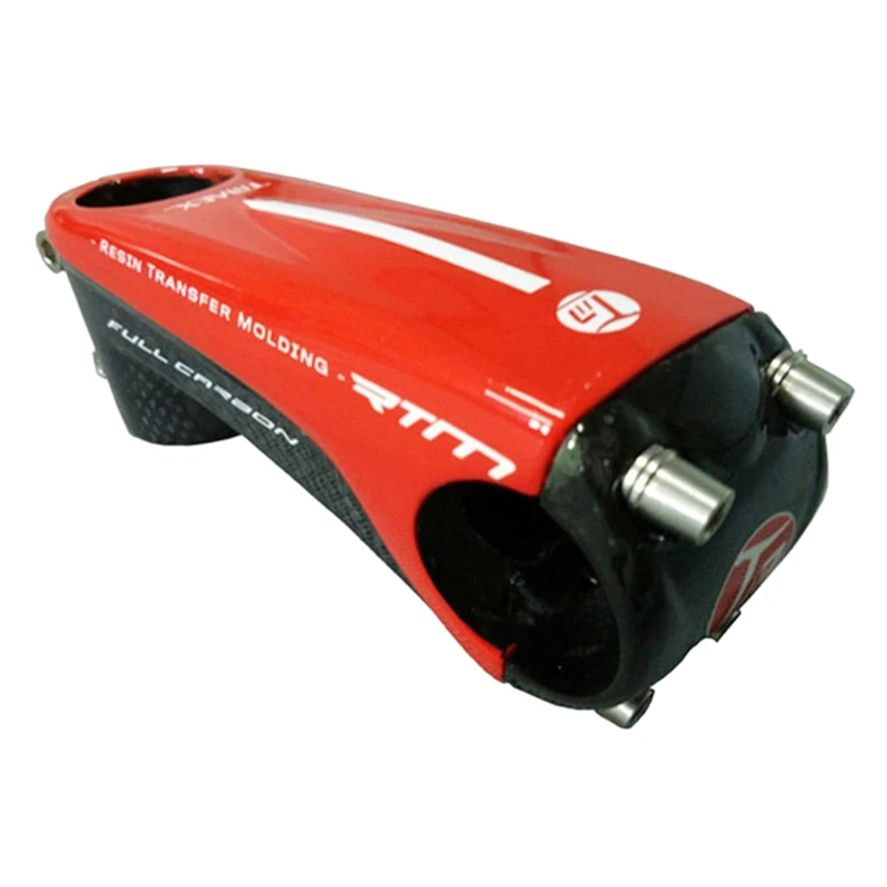 

Tmaex New Type Superlight Carbon Stem Road Mountain Bike Stem 80mm Red Stem Bicycle Parts