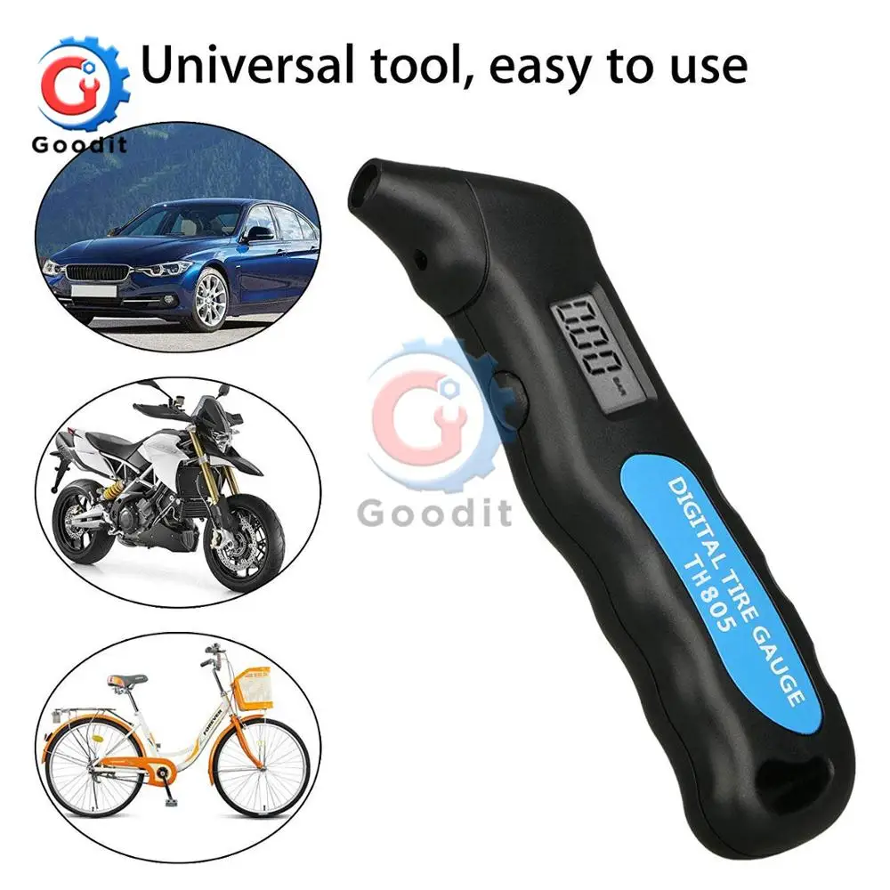 TH805 автомобильных шин Air Давление измерителем влажности и температуры ЖК дисплей