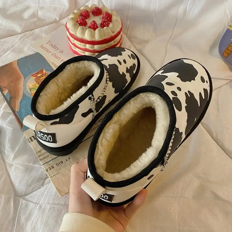 

Winter Shoes Women's Ankle Boots Female Winter Warm 2020 Trend Woman Snow Boots Women's Flat Shoes Casual Boot Female Booties 40