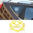 Автомобильные наклейки, значок на окно, наклейки для SSANG YONG Actyon Rexton Kyron Korando Rodius Председатель Musso Tivolan XLV Tivoli, аксессуары