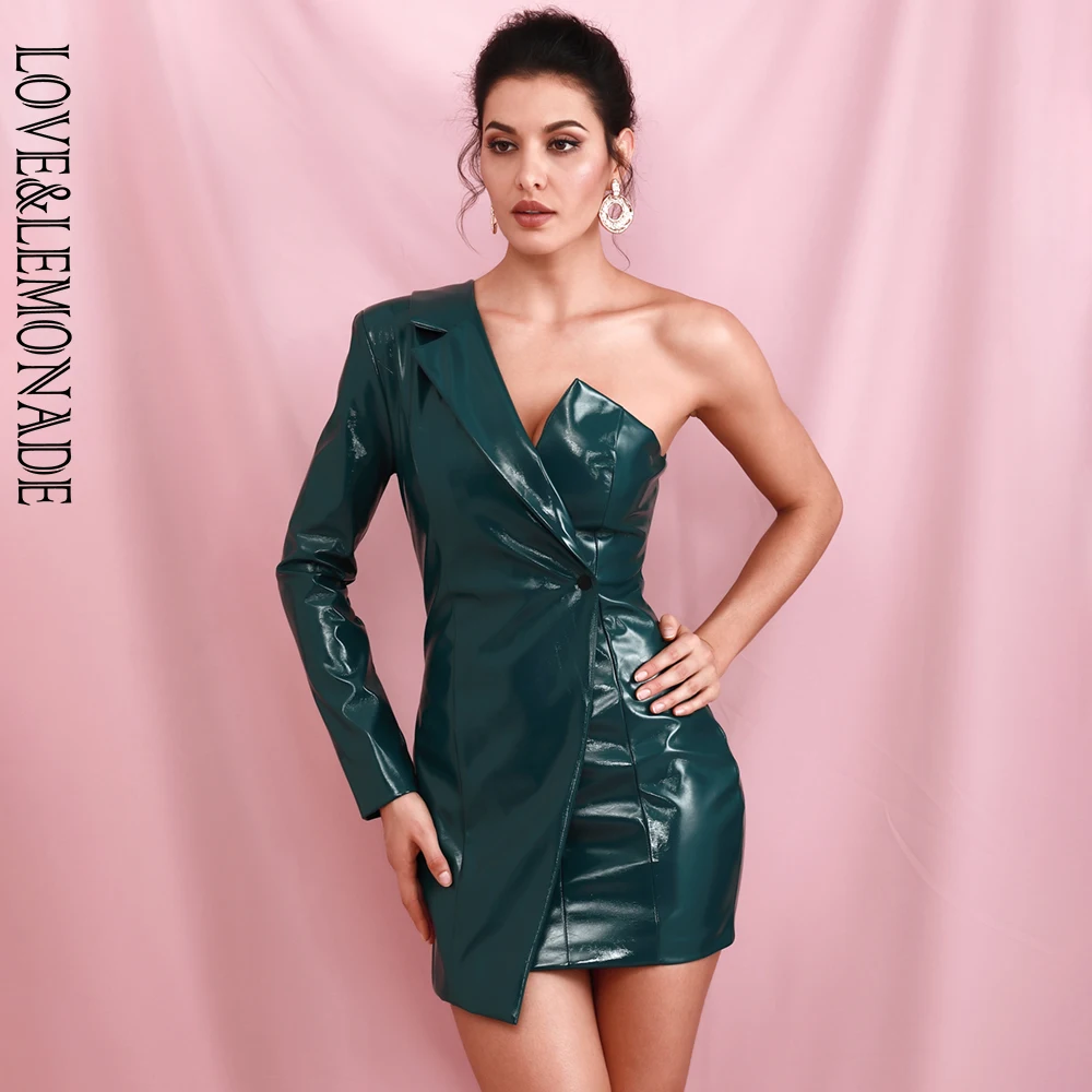 Любовь и лимонада сексуальный глубокий зеленый Нерегулярные Воротник крест с