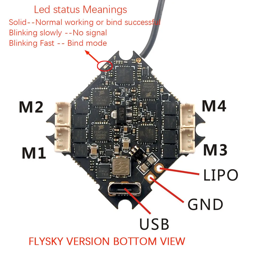 Crazybee F4 PRO V3.0 управление полетом Blheli_S 10A 2-4S бесщеточный ESC для Flysky Frsky приемник для Cinecan 4K камера Дрон