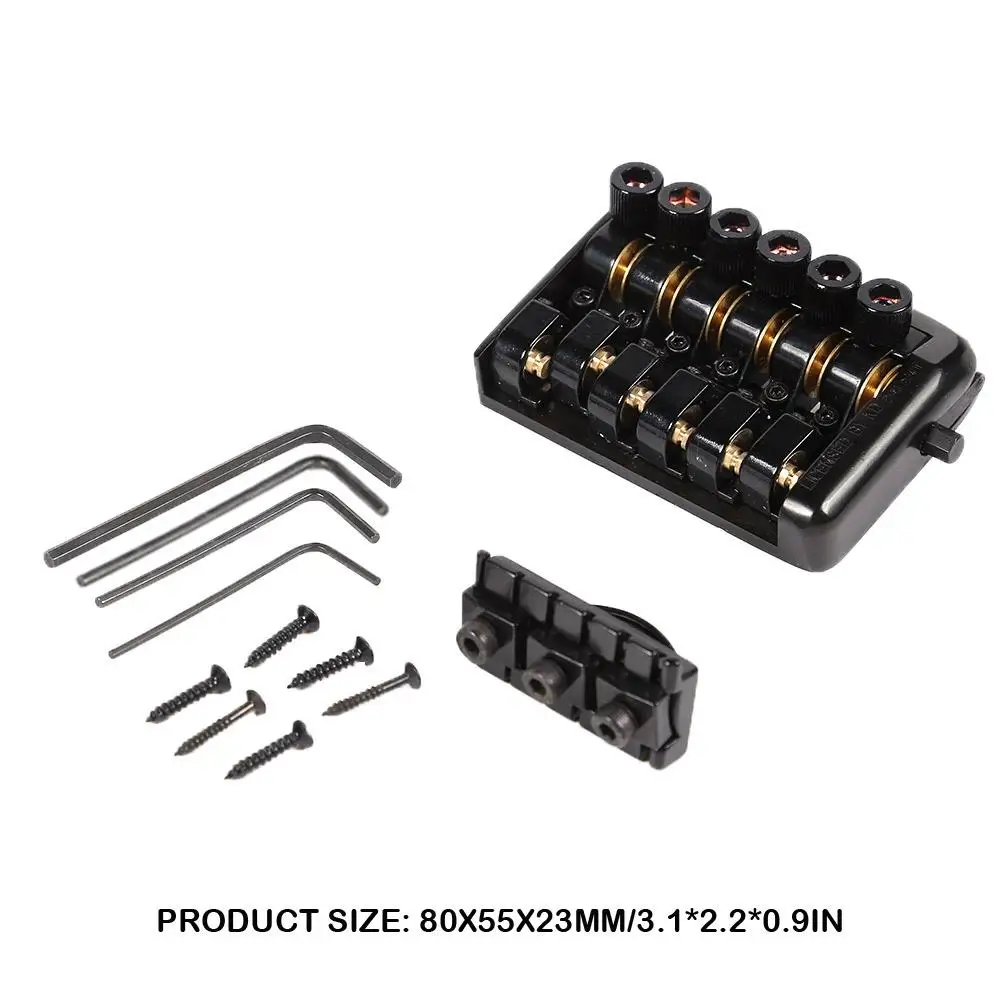 

Replacement Metal Saddle Headless Daily Durability Work Exquisite Electric Guitar Bridge Tailpiece Luthier Tools Creative Gifts