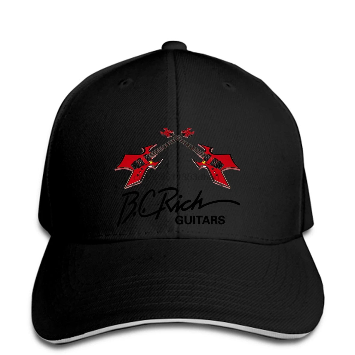 Новинка BC богатые гитары Логотип Warbeast музыка Черный Белый Мужская бейсболка