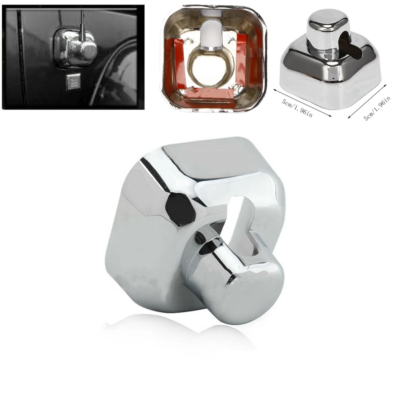 Car Chrome ANTENNA Base Cover Moulding Trim for HUMMER H3 SPORT 2005-2010