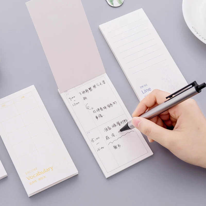 Kawaii Week Line Липкие заметки милый список для заметок детей девочек школьные офисные