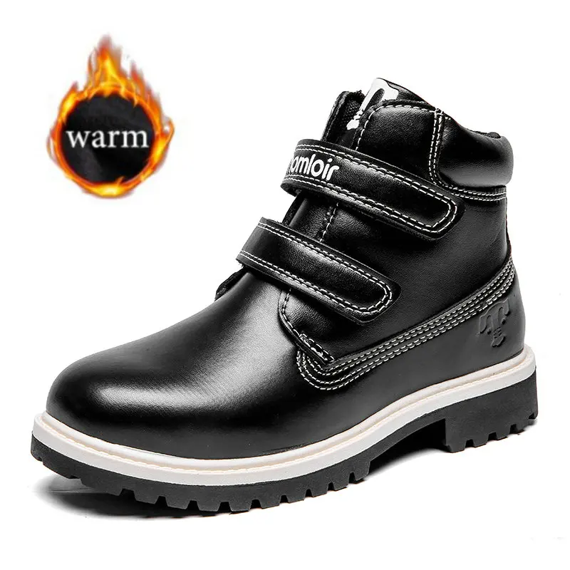 Ботинки женские замшевые зимние водонепроницаемые с плюшевой подкладкой