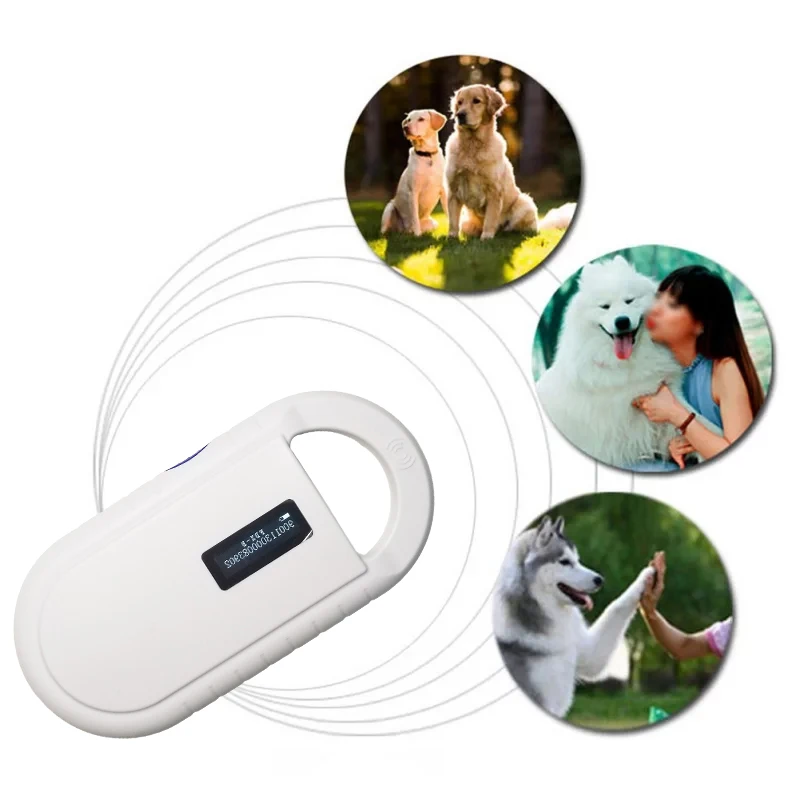 Бесплатная доставка ISO11784/5 FDX B RFID ручной микрочип сканер для собак кошек лошадей