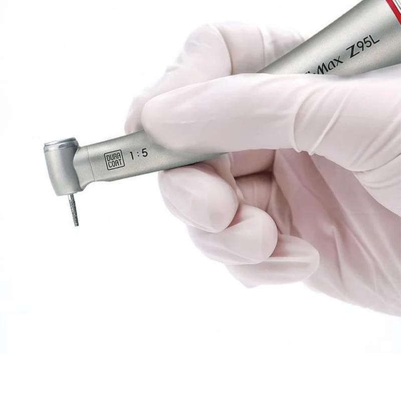 Кнопка 1:5 увеличение Скорость стоматологический угловой мини головка наконечник