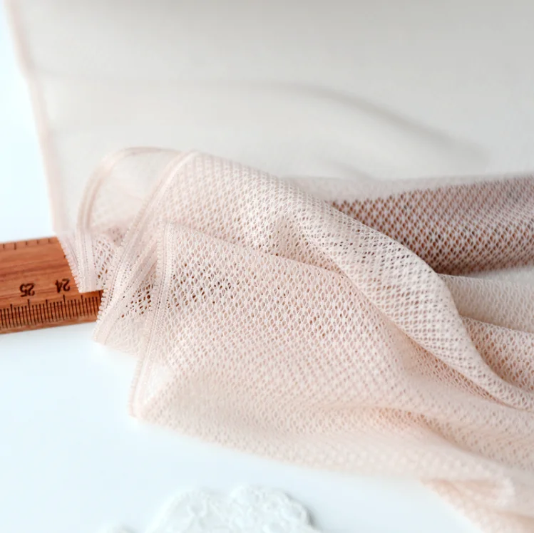 1 м/лот 25 см Лидер продаж роскошная розовая эластичная кружевная отделка