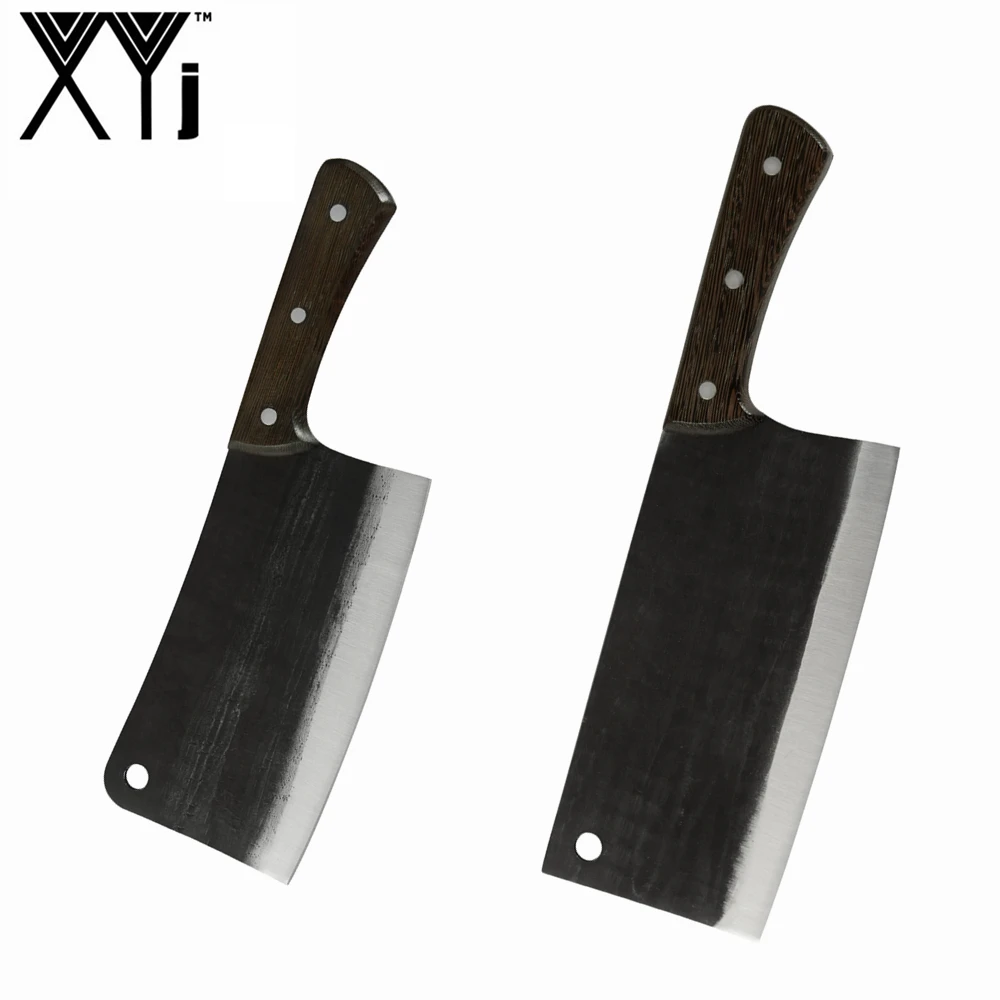 XYj кухонный разделочный Кливер нож из нержавеющей стали острое лезвие ручной