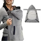 Новая теплая накидка-слинг для новорожденных, ветрозащитный рюкзак для новорожденных, одеяло-переноска, плащ, серый, функциональный зимний чехол, лидер продаж
