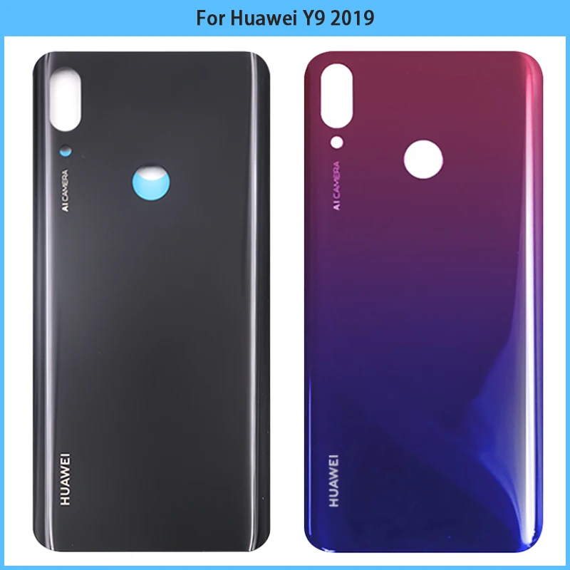 Новый чехол для батареи Y9 2019 Huawei JKM LX1 LX2 LX3 задняя крышка аккумулятора замена