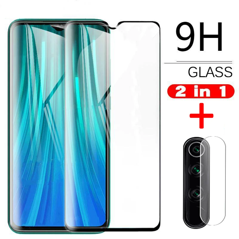 Защитное стекло 2 в 1 для объектива камеры xiaomi redmi note 8 pro t | Мобильные телефоны и