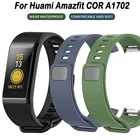 Для Xiaomi Huami Amazfit COR A1702 группа английская версия Midong Band Smart замена силиконовый ремешок на запястье