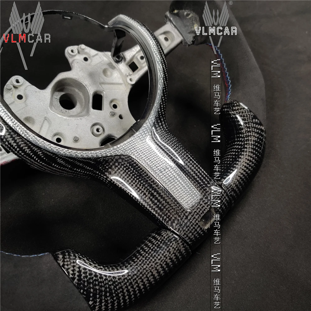 Индивидуальное рулевое колесо из углеродного волокна для серии M F10 F30 F32 M4 F80 F82 M5 F06