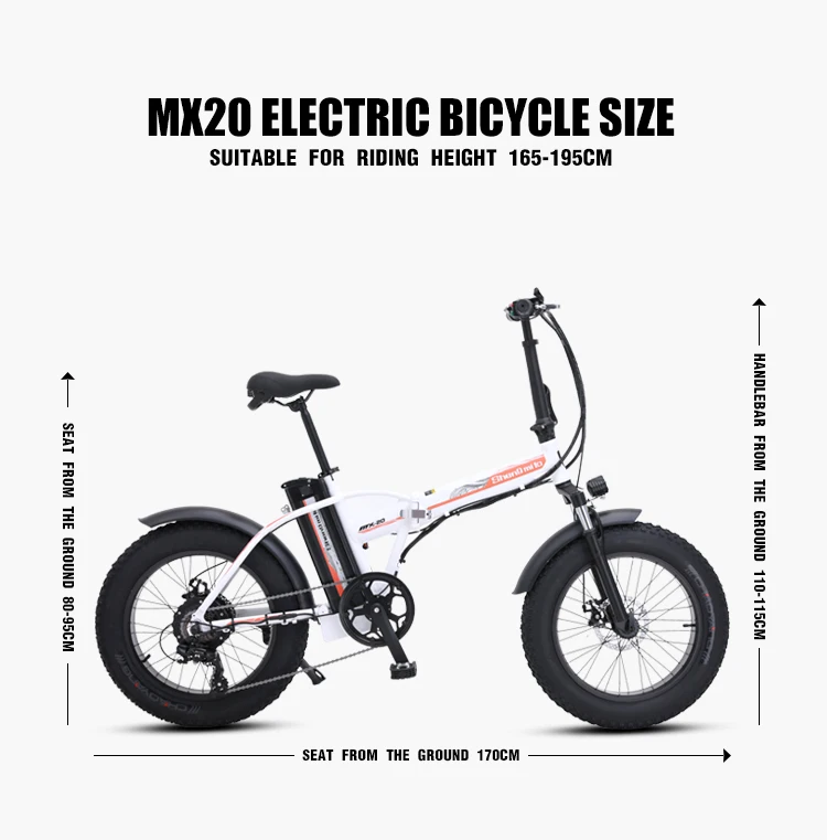 Электрический велосипед 20 дюймов ebike 48V500W Электрический горный велосипед электрический складной велосипед 4,0 fat tire bicicleta eletrica пляжный электровелосипед