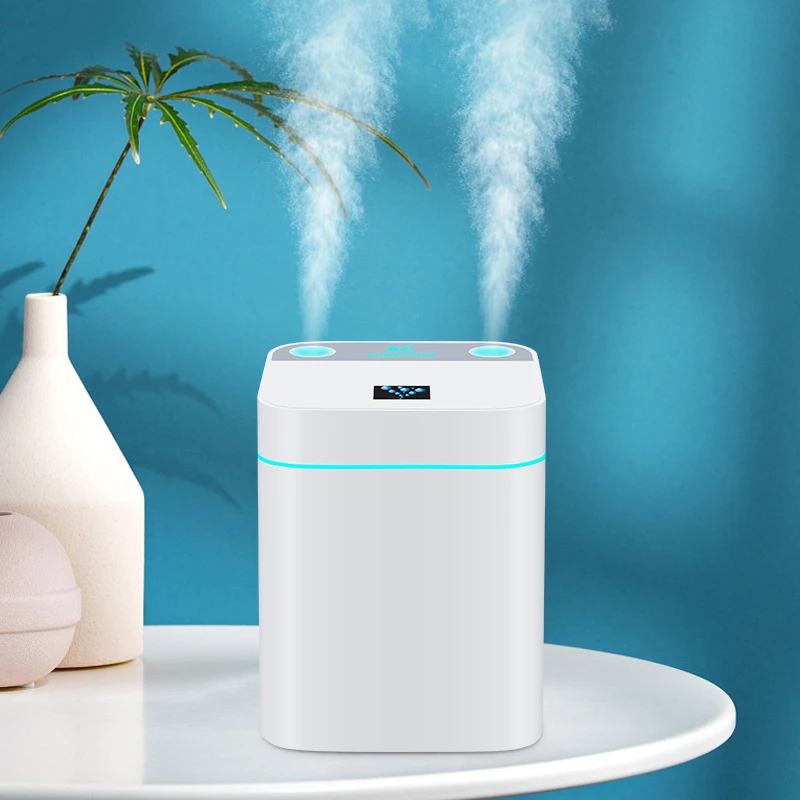 Увлажнитель воздуха ультразвуковой для ароматерапии со светодиодный светильник