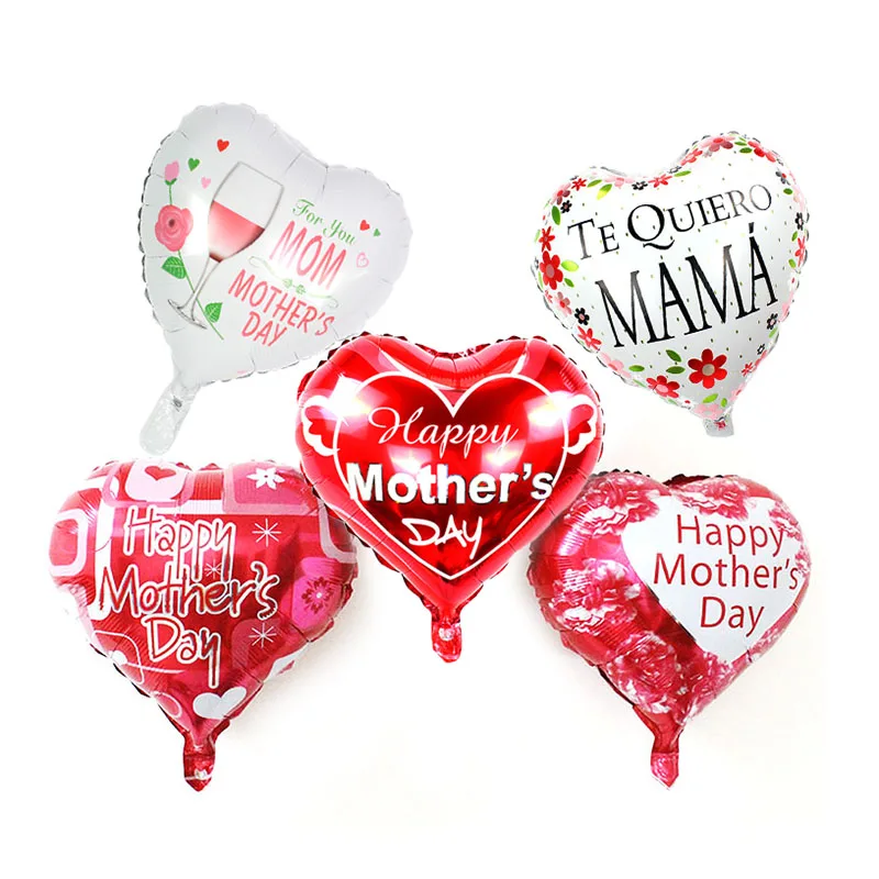 Воздушный шар из фольги в форме сердца 18 дюймов | Дом и сад