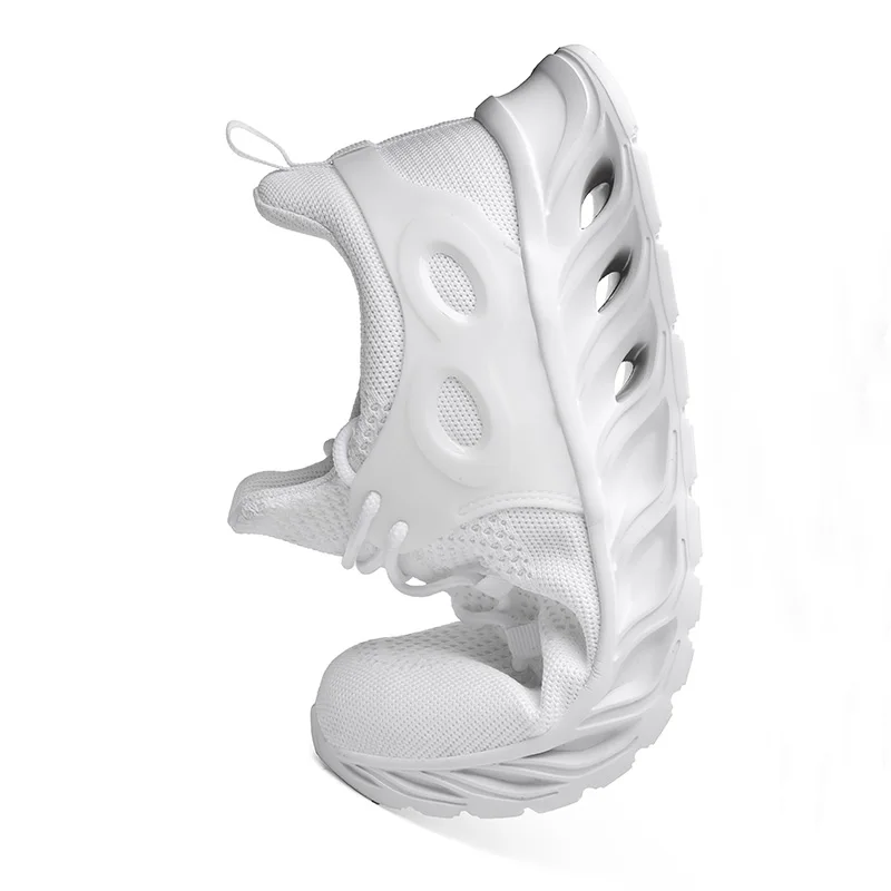 Новинка 2019 года Летняя мужская повседневная обувь из сетчатого материала на