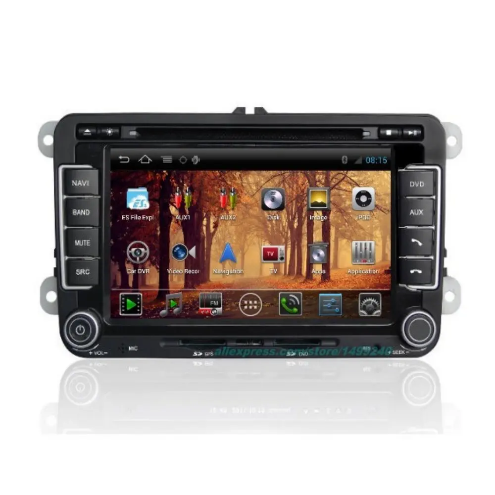Для VolksWagen VW GLI 2005-2010 автомобильный Android GPS-навигатор Радио ТВ DVD плеер Аудио Видео