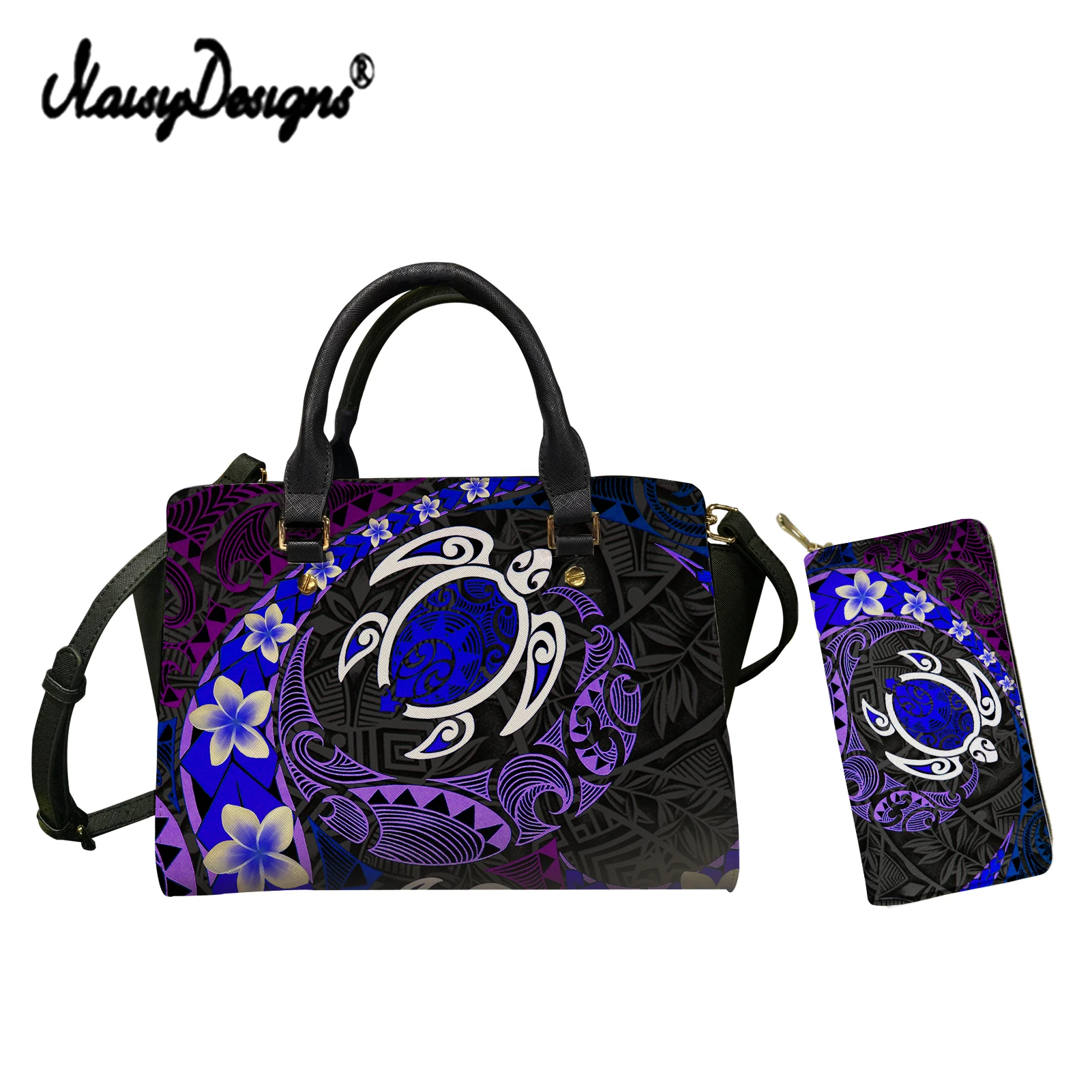 

Женская сумка с принтом в виде черепахи, 2 шт./компл.