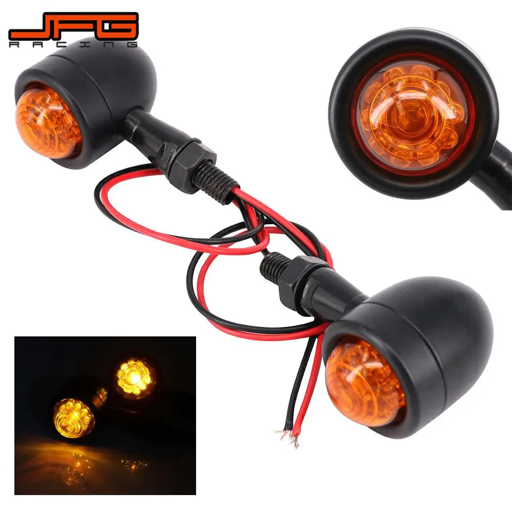 Мотоциклетная Светодиодная лампа в стиле ретро с сигналом поворота стоп-сигнал