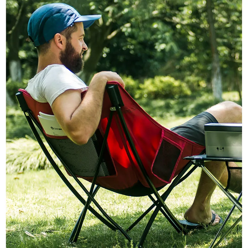 구매 아웃도어 가구 접이식 휴대용 낚시 의자, 휴대용 레저 접이식 스툴 체어 캠핑 체어 비치 라운저