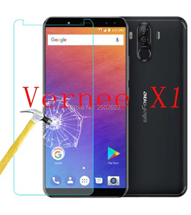 Закаленное стекло для смартфона Vernee X1 5 99 дюйма 9H Взрывозащищенная защитная