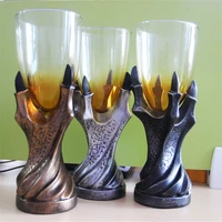 dragon claw goblet creative 3d medieval gothic goblet viking drinking wine glass whiskey brandy wine beer juice glass cup