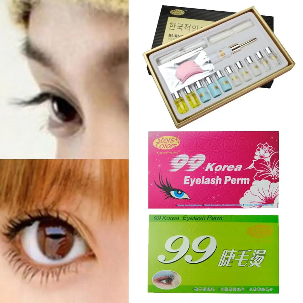 Набор для подтяжки ресниц Перманентная завивка и подтяжка косметический набор