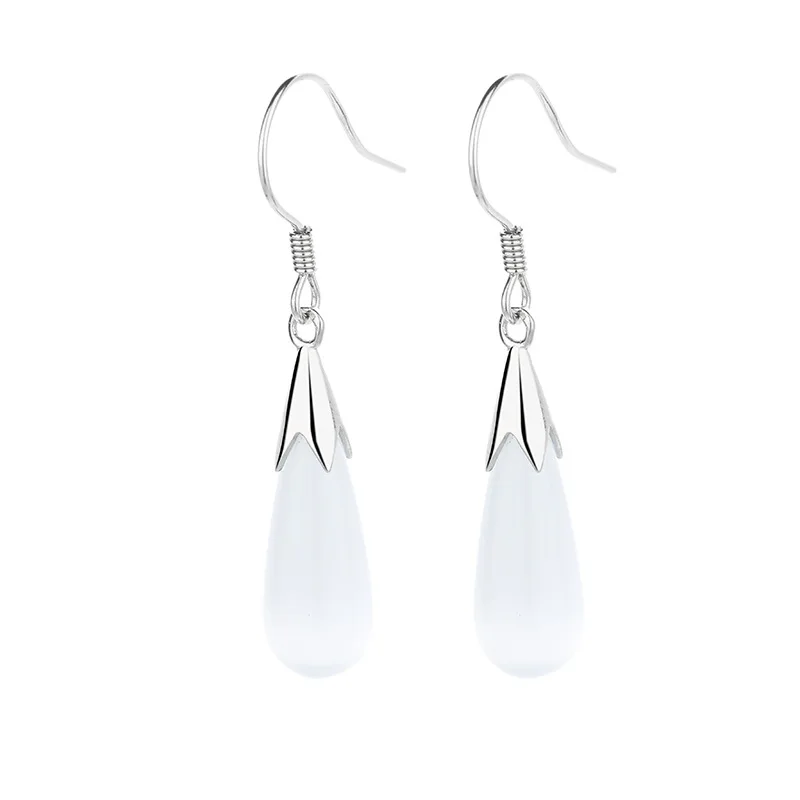 

Ornament Style Pendant Ornament Opal Eardrops Opal Accessories Fashion Jewelry Dangle Earrings Gifts for Women