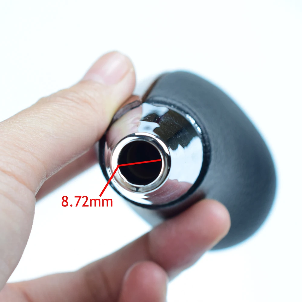 

Car Walnut Leather Automatic Gear Shift Knob Lever Shifter Stick For Toyota HARRIER 2010-