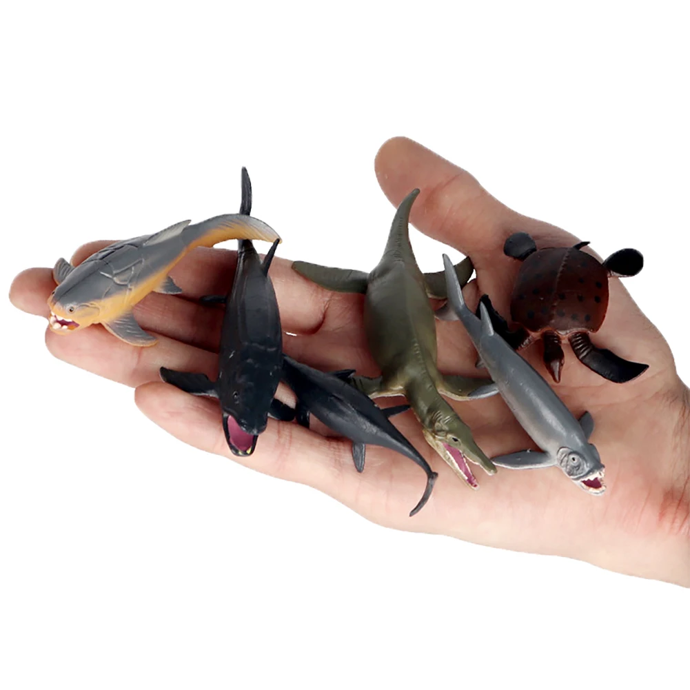 

12pcs/set Animal Figure Learning Early Educational Simulated Sea Creature Plastic Marine Kids Toy Lifelike Ancient School Gift