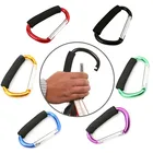 Большие размеры, Алюминиевые крючки для детской коляски, кнопки, карабины, сумки для покупок, крюки для перевозки колясок, сумки для колясок