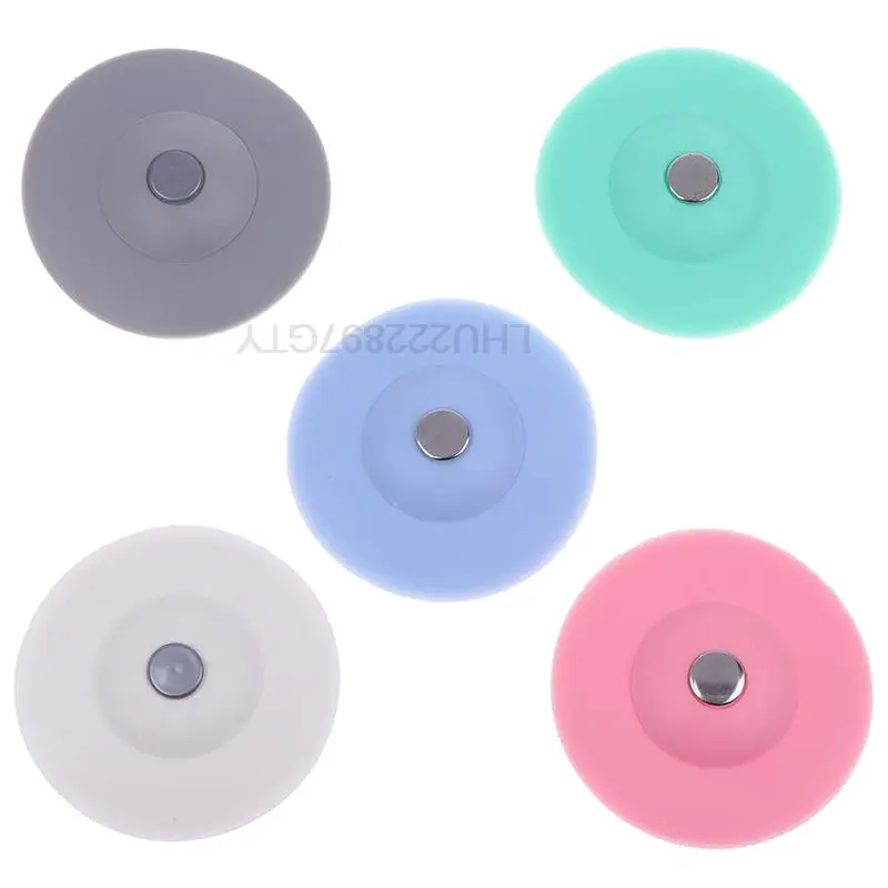 

4x Drain Plug Kitchen Rubber Bathroom Tub Sink Floor Laundry Water Stopper Tool
