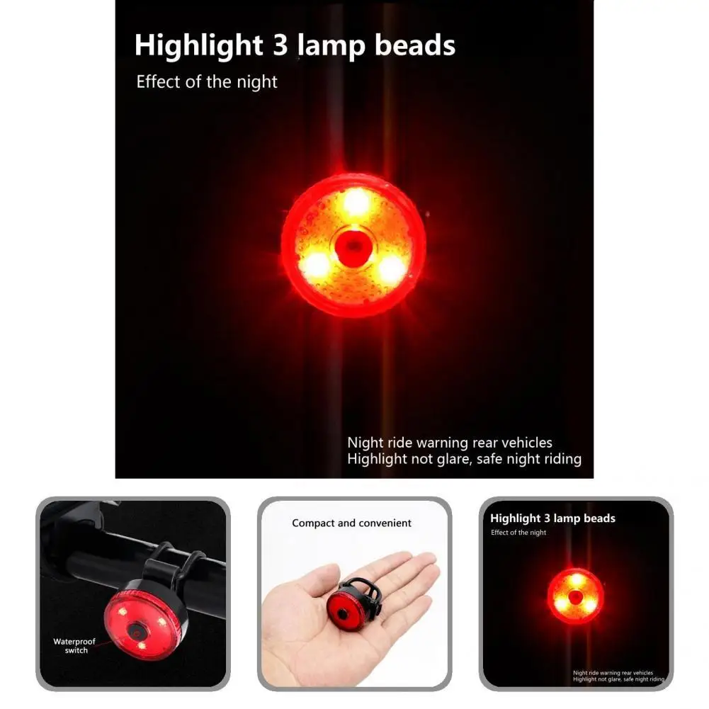 

Велосипедный задний фонарь, удобный водонепроницаемый задний фонарь USB, задний фонарь s