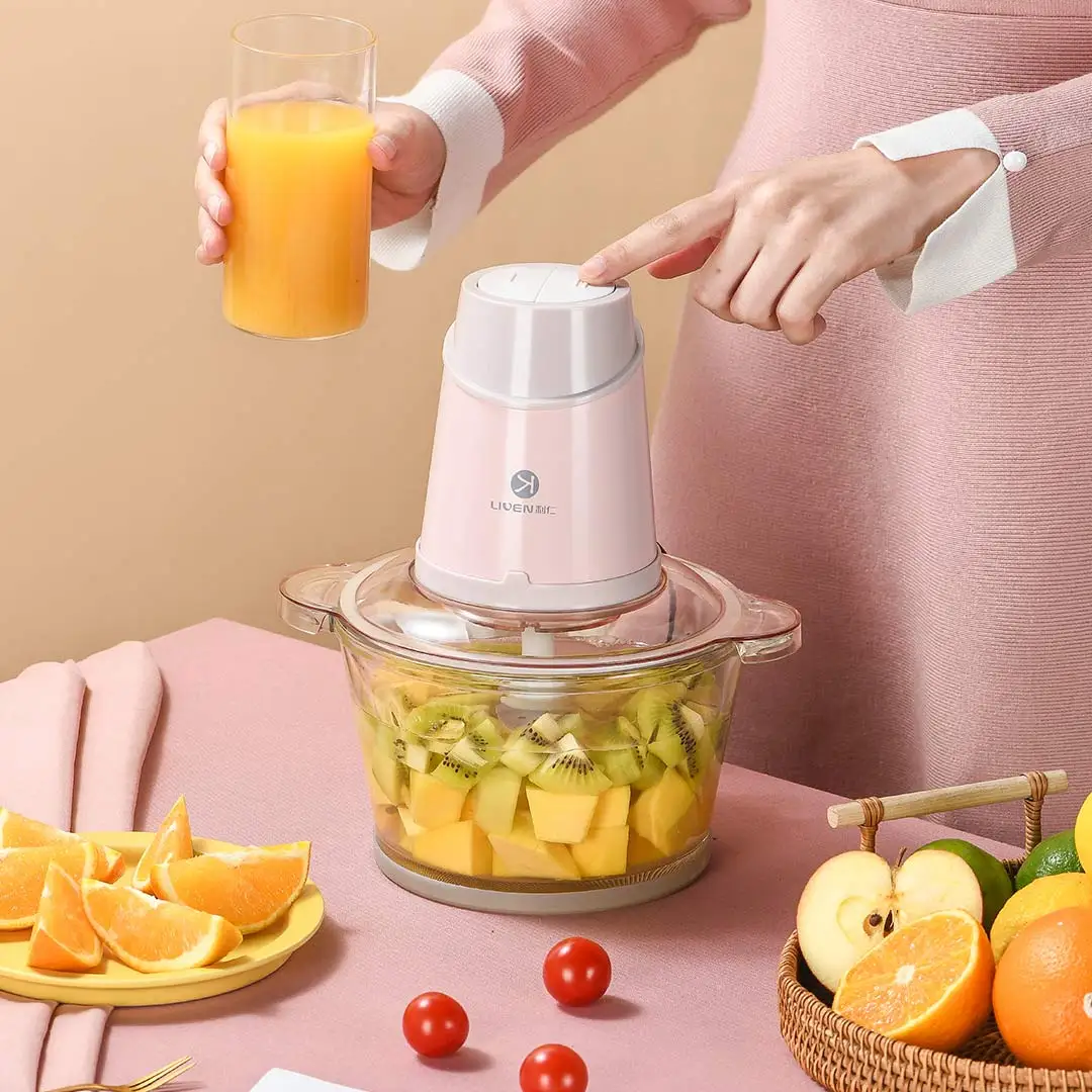 Многофункциональная электрическая мясорубка измельчитель Кухонный комбайн