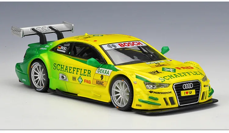 Bburago 1:32 Mercedes-бензамид Audi DTM снежный дракон мини DS WRC ралли гоночного сплава Модель сбора подарков