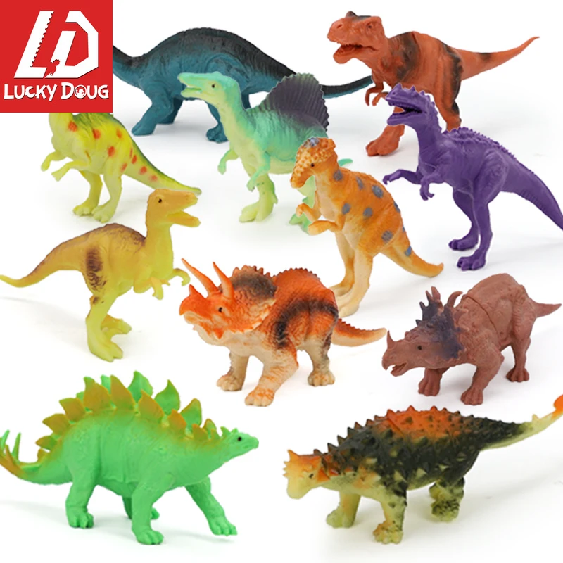 

1pcs/set Resin Dinosaur Model Jurassic World Park Tyrannosaurus Brachiosaurus Figure Toys for Children dinosaurs toys china