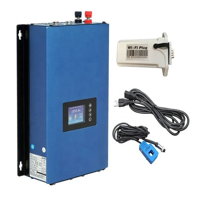 

LCD Display Solar Grid Tie Inverter 1000W With Internal Limiter 22-65V/45-90V/ DC Input to 100V-255V AC 50/60Hz With Wifi Plug