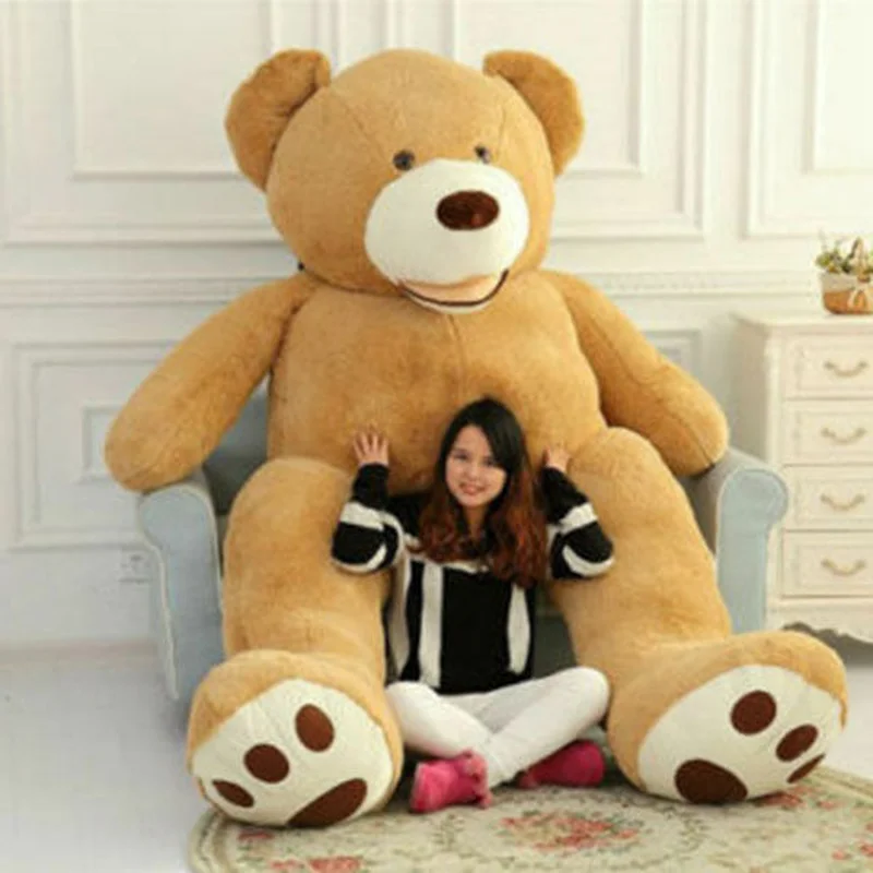 Огромный гигантский плюшевый мишка 100 см мягкие плюшевые игрушки детский