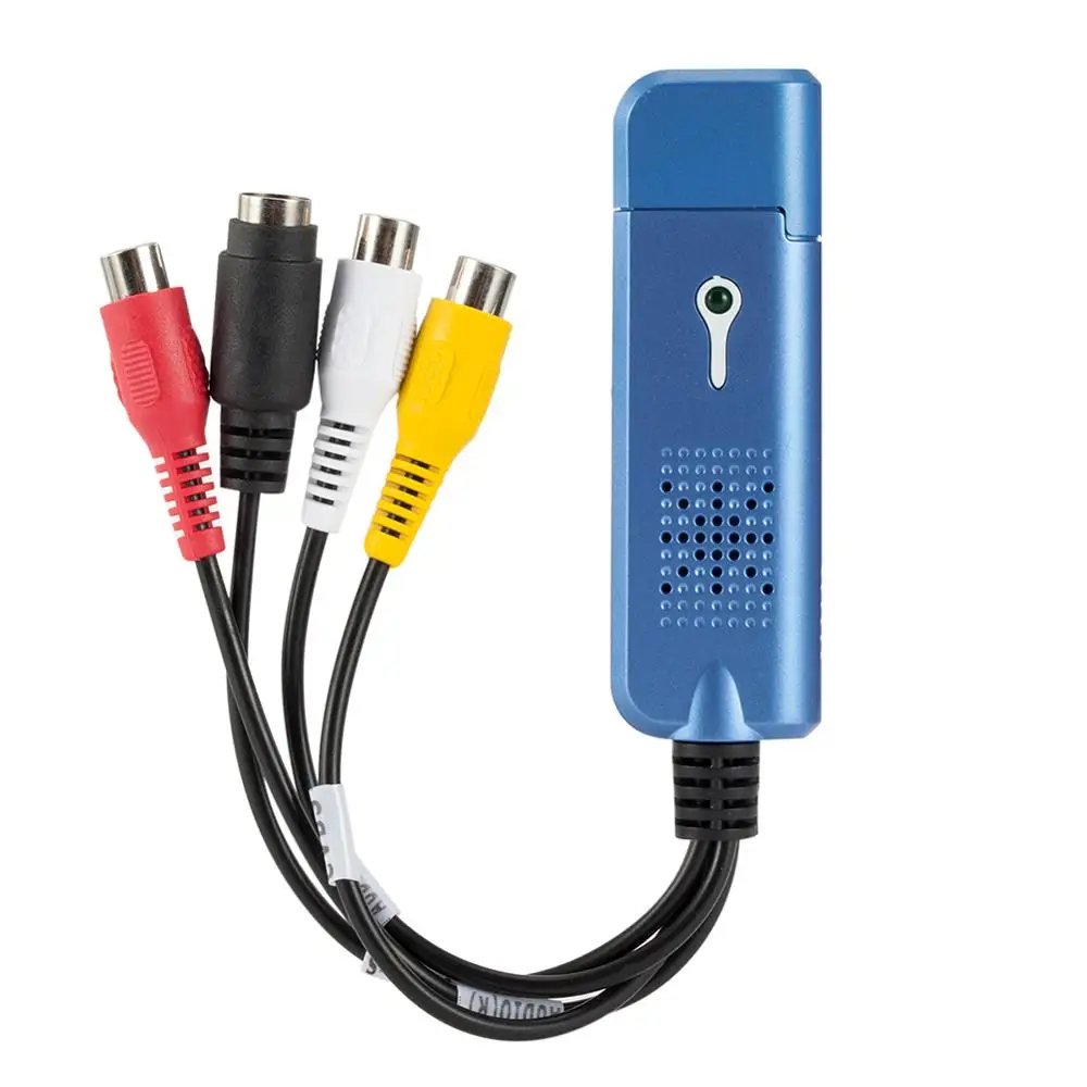 USB2.0 карта захвата Видео ТВ DVD аудио 3 в 1 VHS на адаптер для WINDOW2000/XP SP2/Vista Высокое